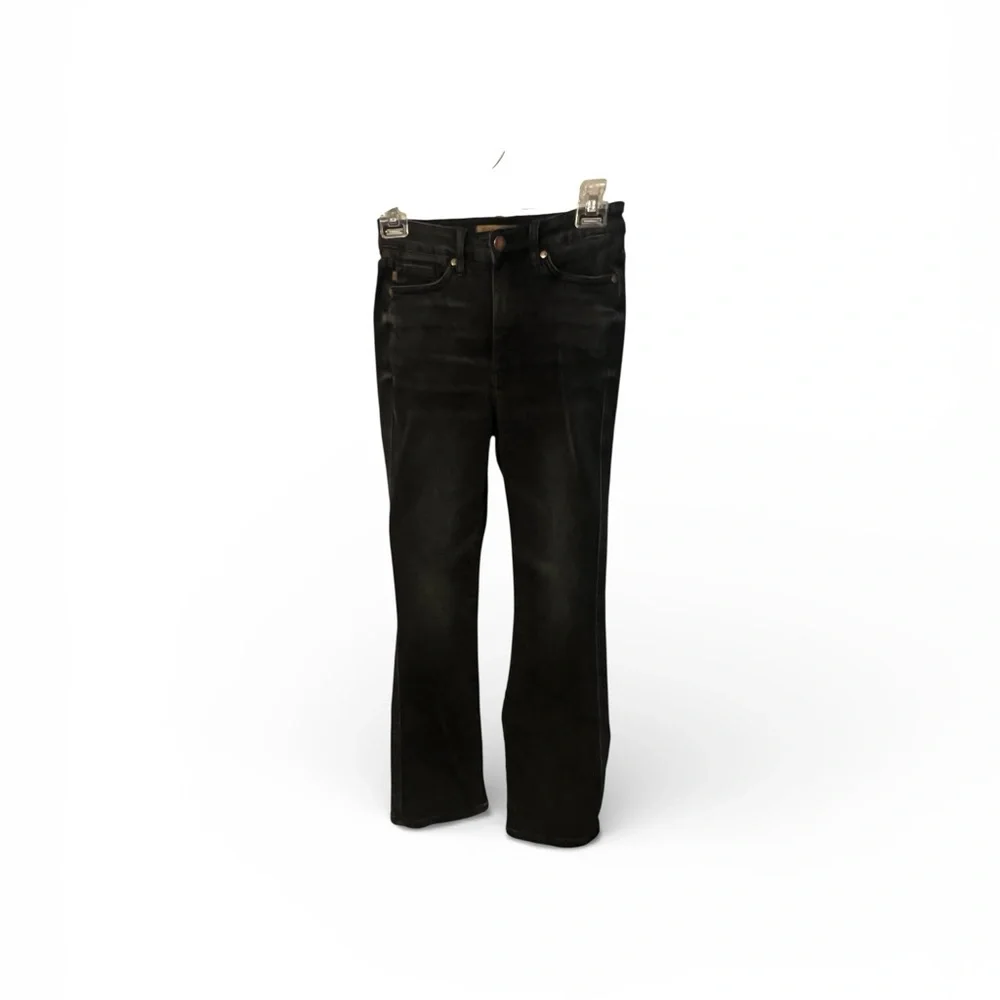 Judy Blue Los Angeles Women’s Jeans Size 3/26 SHORT Boot Cut Black Mid‎ Rise